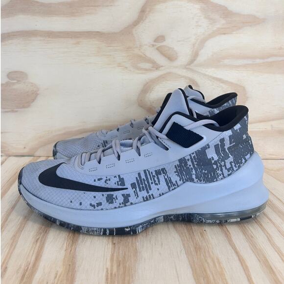 Nike - Air Max Infuriate 2 - Basketball Shoes - Gray - Men's - 13 - AA7066-003 - Picture 3 of 9